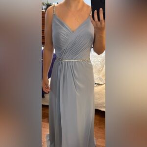 Elegant Light Blue Evening Dress